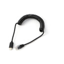 PUR insulated communication retractable spiral coiled power cables