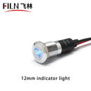 12 V blaue LED-Fernlicht-Kontrollleuchte