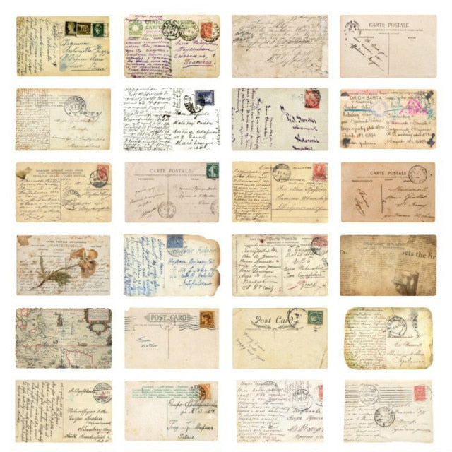 Mr.Paper 30pcs/box Retro Memories of Restoring Postcard Vintage Style Creative Stationery Writing Greeting Gift Postcards
