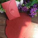 (10 teile/los) Mini 10,5x7,2 cm Liebe Schnalle Perle Umschläge Hochzeit Einladungen Neujahr Grußkarten Weihnachtskarten