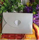 (10 teile/los) Mini 10,5x7,2 cm Liebe Schnalle Perle Umschläge Hochzeit Einladungen Neujahr Grußkarten Weihnachtskarten