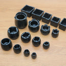 16-teilige Silikon-Tischstuhlbeinmatte, rutschfeste Tischstuhlbeinkappen, Fußschutz, untere Abdeckung, Pads, Holzbodenschoner