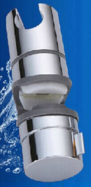 Badezimmerzubehör Universal 18 ~ 25 mm ABS-Kunststoff Duschgleitschiene Stangenhalter Einstellbare Klemmhalterhalterung Ersatz 5151