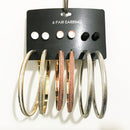 Gothletic 6 Paris Creolen Pack Modeschmuck Geschenk