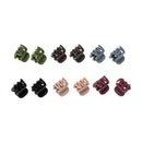 12/Lot Girls Cute Small Matte Texture Hair Claws Children Lovely Hair Clips Hairpins Headbands Kids Fashion Hair Accessories