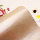 yazi Plain White Black Glitter Selbstklebende PVC-Vinyl-Tapetenrolle für Küchentapeten, Möbel, wasserdicht