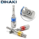 3-teiliger Bohrer-Stecknuss-Adapter Schlagbohrer-Verlängerungsbohrer Stangenstecknuss-Adapter 1/4 3/8 1/2 Größe Sechskantschaft-Vierkantbohrer