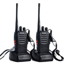 2 teile/los BAOFENG BF-888S Walkie Talkie UHF Funkgerät Baofeng 888s UHF 400-470MHz 16CH Tragbarer Transceiver mit X6HA