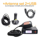 Baojie BJ-218 Mini Radio móvil Radio de coche Transceptor FM 25W VHF UHF BJ218 Vericle Car Ham Radio Dual Band Walkie Talkie