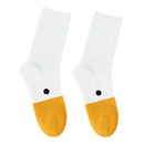 Juego sin título calcetines de ganso Animal divertido Unisex Casual algodón suave calcetín blanco