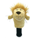 Alle Arten von Tieren, Golf-Kopfbedeckungen, passend für Fairway-Hölzer, Männer, Dame, Golfschläger-Abdeckung, Maskottchen, Neuheit, süßes Geschenk