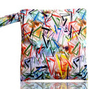 [LECY ECO LIFE] 1 Stück Multifunktionale Größe 18 * 18 Wet Bag Wiederverwendbare Tasche für Mama Stoffeinlagen, Menstruationseinlagen, Damenbindenbeutel