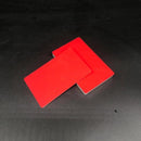 50 Stück Metall-Visitenkarten, Aluminiumlegierung, Rohlinge, Karte für Kunden, Lasergravur, DIY-Geschenkkarten, 7 Farben optional (Gold)