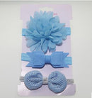 3 Stücke Baby Elastische Blume Stirnband Stirnbänder Haar Mädchen Bebe Bowknot Haarband Kleinkind Kleinkinder Zubehör Set Fotografie Requisiten
