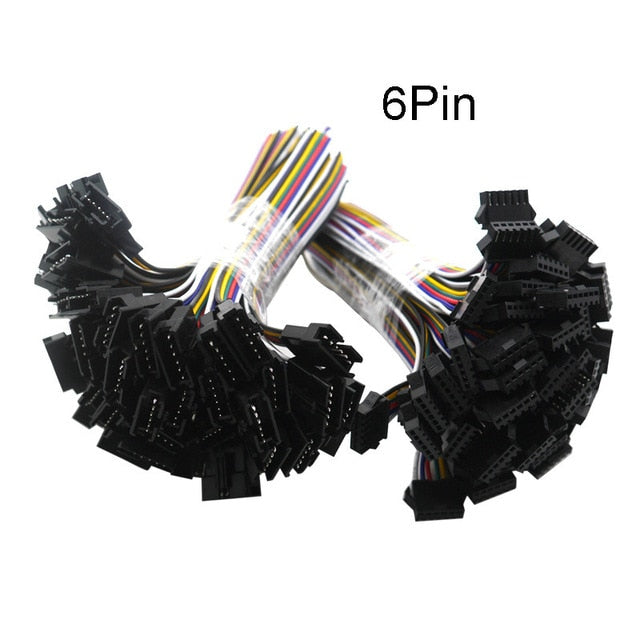 5pair~100pairs 3pin 4pin 5pin 6pin JST LED Connectors,Male And Female Connector for 3528 5050 RGB RGBW RGBWW LED Strip light