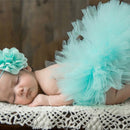 Neugeborene Fotografie Requisiten Baby Mädchen Prinzessin Tutu Rock Stirnband Neugeborenes Mädchen Foto Grün Pettiskirt Fotografia Zubehör