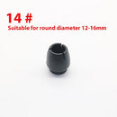 16-teilige Silikon-Tischstuhlbeinmatte, rutschfeste Tischstuhlbeinkappen, Fußschutz, untere Abdeckung, Pads, Holzbodenschoner