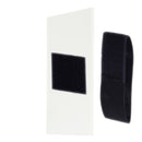 Acrylpalette Einzelne Wimpernverlängerung Klebeplatte Volumen Wimpern Pad Make-up Trainingswerkzeuge Kleber + 20 Stück Wimpernhalter