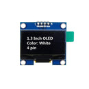 Módulo OLED de 1,3 pulgadas Color blanco 128X64 OLED LCD Módulo de pantalla LED 1,3 IIC I2C SPI Comunicación para arduino Diy Kit