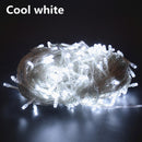 Navidad al aire libre Luces de Navidad luces de cadena led 100M 10M 5M Luces Decoracion luces de hadas luces de vacaciones iluminación árbol guirnalda