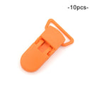 LOFCA 10 Stück Baby Schnullerclips aus massivem Kunststoff Schnullerclips Schnullerhalter Säuglingsschnuller Nippelhalter Multi Color Clamp Spielzeug
