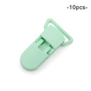 LOFCA 10 Stück Baby Schnullerclips aus massivem Kunststoff Schnullerclips Schnullerhalter Säuglingsschnuller Nippelhalter Multi Color Clamp Spielzeug