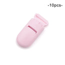 LOFCA 10 Stück Baby Schnullerclips aus massivem Kunststoff Schnullerclips Schnullerhalter Säuglingsschnuller Nippelhalter Multi Color Clamp Spielzeug