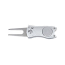 faltbares Mini-Golf-Divot-Werkzeug mit Golfballwerkzeug-Marker Pitch Cleaner Golf Pitchfork Golfzubehör Putting Green Fork