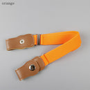 Child Kids Buckle-Free Elastic Belt No Buckle Stretch Canvas Belt For Boys Girls Adjustable Children Belts For Jeans Pants