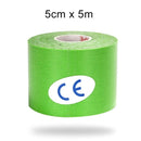 WorthWhile Kinesiologisches Tape Athletic Recovery Elastic Tape Knieschoner Muskelschmerzlinderung Knieschoner Unterstützung für Fitnessbandage