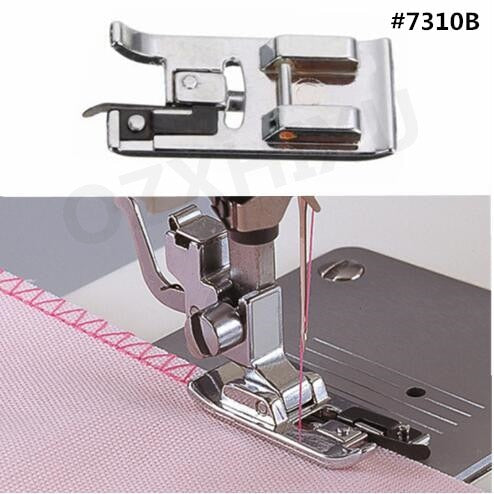 Caliente cordón elástico banda tela estiramiento máquina de coser doméstica accesorios pie prensatelas