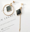 2020 Korean Lange Erklärung Geometrische Dreieck Quaste Baumeln Ohrringe Für Frauen Ohrringe Modeschmuck Oorbellen Brincos