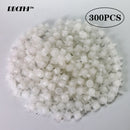 50-800 STÜCKE Garten Verstellbare Düsen Tropfbewässerung Bewässerung Sprinkler 1/4 '' Anti-Verstopfung Tropfer Emitter Blumenbeete Gemüse