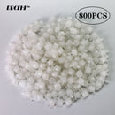 50-800 STÜCKE Garten Verstellbare Düsen Tropfbewässerung Bewässerung Sprinkler 1/4 '' Anti-Verstopfung Tropfer Emitter Blumenbeete Gemüse