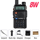 Leistungsstarker Baofeng UV-5R 8W Walkie Talkie VHF UHF Transceiver UV 5R Amateur Ham CB Radio Station 8Watts 10km Jagdsender