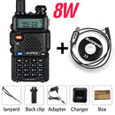 Leistungsstarker Baofeng UV-5R 8W Walkie Talkie VHF UHF Transceiver UV 5R Amateur Ham CB Radio Station 8Watts 10km Jagdsender