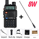 Leistungsstarker Baofeng UV-5R 8W Walkie Talkie VHF UHF Transceiver UV 5R Amateur Ham CB Radio Station 8Watts 10km Jagdsender