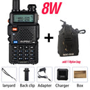 Leistungsstarker Baofeng UV-5R 8W Walkie Talkie VHF UHF Transceiver UV 5R Amateur Ham CB Radio Station 8Watts 10km Jagdsender
