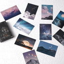 28 Blatt/Set Wandering Stars Lomo Card Cartoon Mini Postkarte Message Card Weihnachtsgeschenke