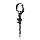 1 Paar Punk Schwarz Mehrere Stile Edelstahl / Titan Stahl Ohrstecker Für Männer und Frauen Gothic Street Pop Hip Hop Ohrschmuck