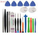 21-in-1-Handy-Reparatur-Werkzeug-Kit Spudger Pry Opening Tool Schraubendreher-Set für iPhone X 8 7 6S 6 Plus 11 Pro XS Handwerkzeuge