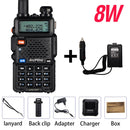 High Power 8W Baofeng UV-5R Walkie Talkie Dual Band Walkie FM Transceiver UV 5R Tragbares Funkgerät UV5R Amateur Ham CB Radio