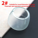 16 Teile / los Tischstuhlbeinmatte Silikon rutschfeste Tischstuhlbeinkappen Fußschutz Bodenabdeckung Pads Holzbodenschoner