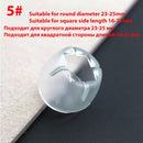 16 Teile / los Tischstuhlbeinmatte Silikon rutschfeste Tischstuhlbeinkappen Fußschutz Bodenabdeckung Pads Holzbodenschoner