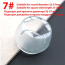 16 Teile / los Tischstuhlbeinmatte Silikon rutschfeste Tischstuhlbeinkappen Fußschutz Bodenabdeckung Pads Holzbodenschoner