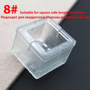 16 Teile / los Tischstuhlbeinmatte Silikon rutschfeste Tischstuhlbeinkappen Fußschutz Bodenabdeckung Pads Holzbodenschoner