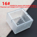 16 Teile / los Tischstuhlbeinmatte Silikon rutschfeste Tischstuhlbeinkappen Fußschutz Bodenabdeckung Pads Holzbodenschoner