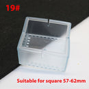 16 Teile / los Tischstuhlbeinmatte Silikon rutschfeste Tischstuhlbeinkappen Fußschutz Bodenabdeckung Pads Holzbodenschoner