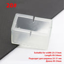 16 Teile / los Tischstuhlbeinmatte Silikon rutschfeste Tischstuhlbeinkappen Fußschutz Bodenabdeckung Pads Holzbodenschoner