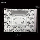 Schnappriemen Tragbare Baby-Feuchttücher-Box Wischbehälter Umweltfreundlicher, leicht zu tragender Clamshell-Kosmetik-Reinigungstücher-Etui 23 * 13,5 cm